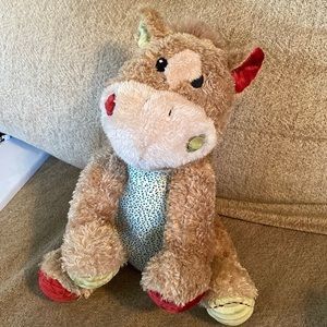 DanDee Collectors Choice Pony Horse Plush Stuffed Animal‎ 11" corduroy Feet